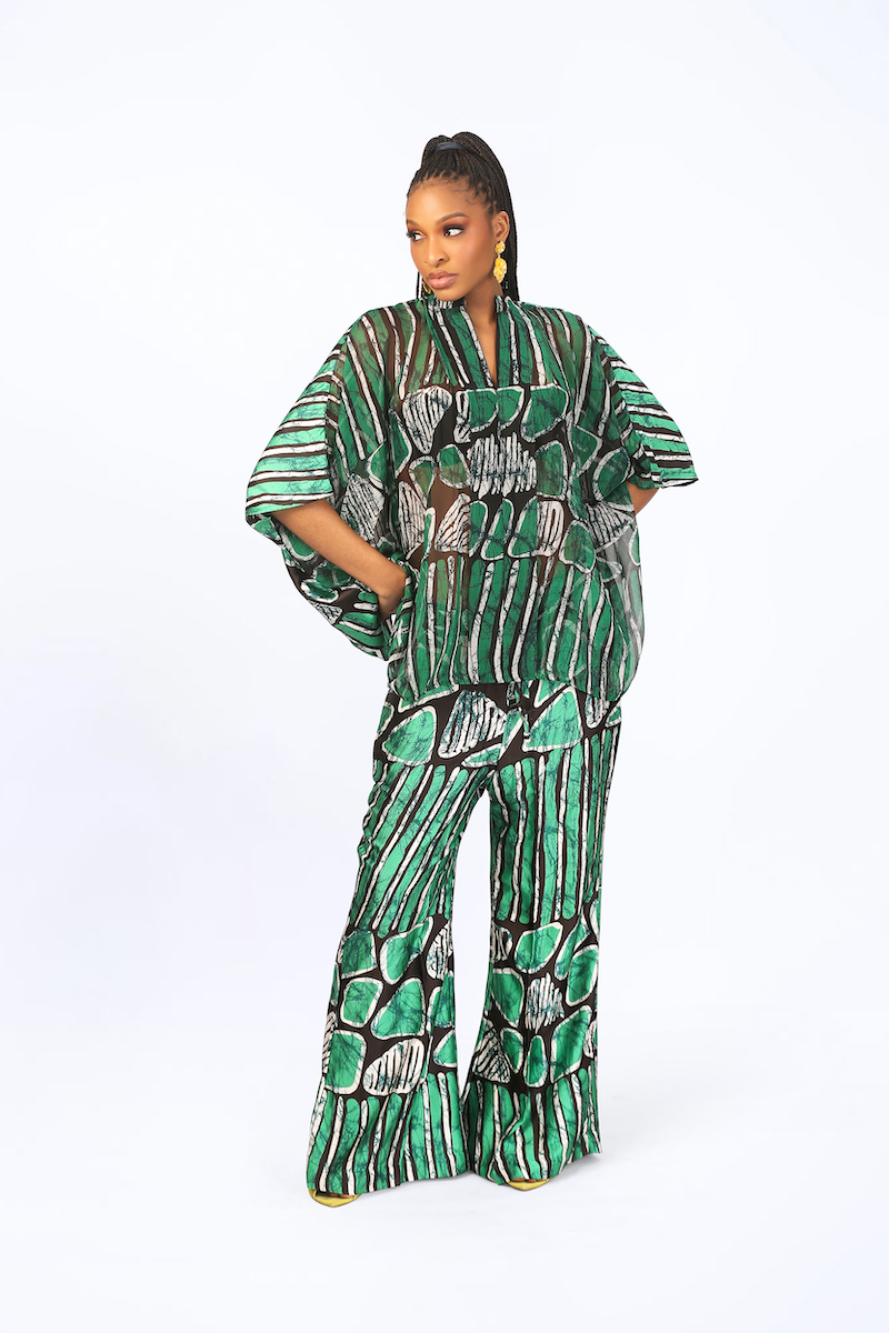 IMANI BATIK SET IN GREEN - Zephans & Co | Ready To Wear for Women ...