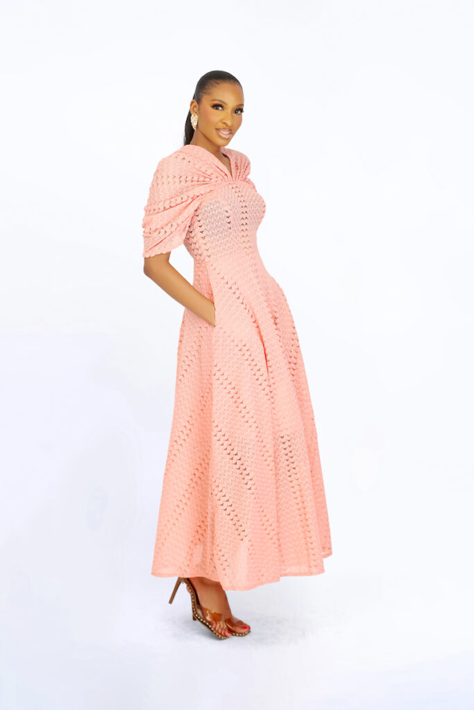 OLAMIDE LACE DRESS - Zephans & Co | Ready To Wear for Women. Lagos, Nigeria