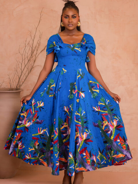 YAGAZIE FLORAL DRESS